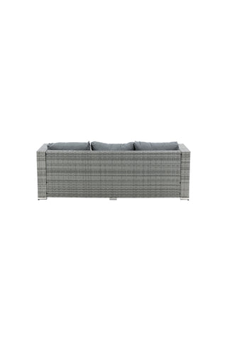 Venture Home Rotterdam schäslong set- Grey Wicker / Grey Cushion