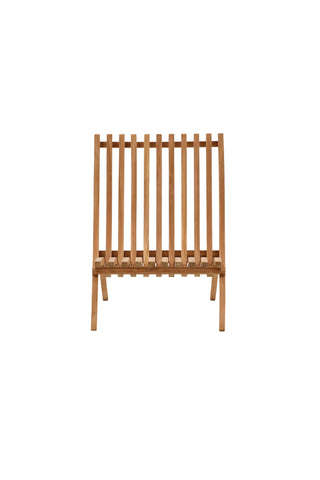 Kenya Sissor Solstol 2-pack - Teak