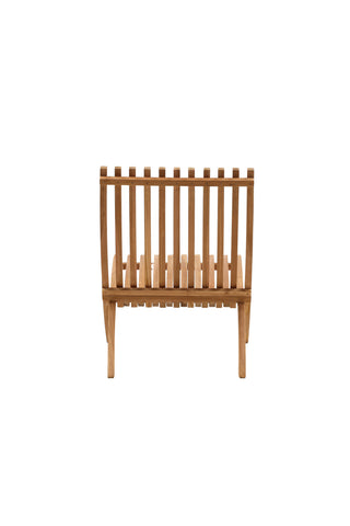 Kenya Sissor Solstol 2-pack - Teak
