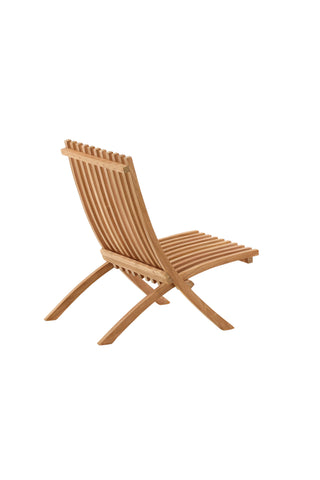 Kenya Sissor Solstol 2-pack - Teak