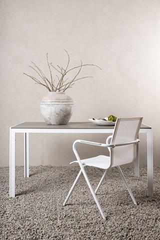 BreakTable150*90-Vit/Grå