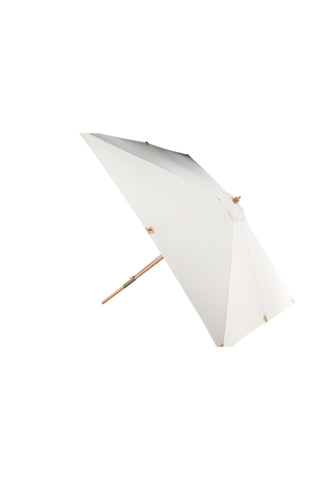 Naxos Paraply - 3*3m - Trä / Ecru Tyg
