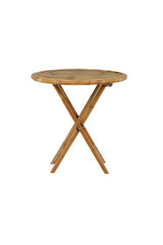 Cane Café bord ø80cm - Bambu