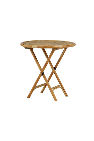 Cane Café bord ø80cm - Bambu