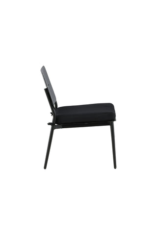 Lina Lounge Chair 2-pack - Svart / Svart Dyna