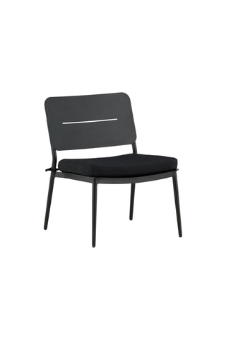 Lina Lounge Chair 2-pack - Svart / Svart Dyna