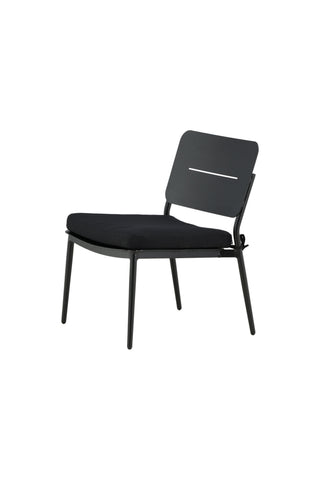 Lina Lounge Chair 2-pack - Svart / Svart Dyna