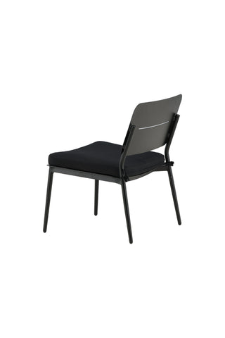 Lina Lounge Chair 2-pack - Svart / Svart Dyna