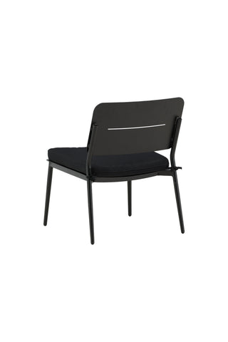 Lina Lounge Chair 2-pack - Svart / Svart Dyna