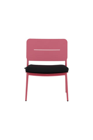 Lina Lounge Chair 2-pack - Rosa / Svart Dyna