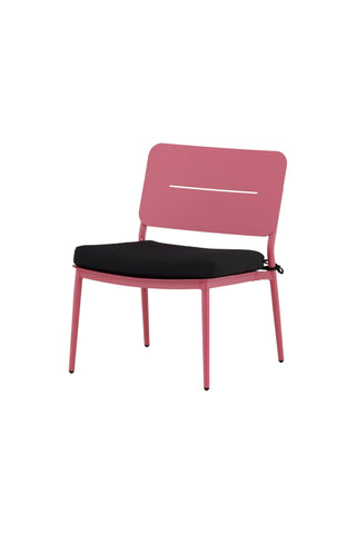 Lina Lounge Chair 2-pack - Rosa / Svart Dyna