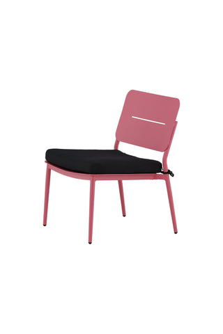 Lina Lounge Chair 2-pack - Rosa / Svart Dyna