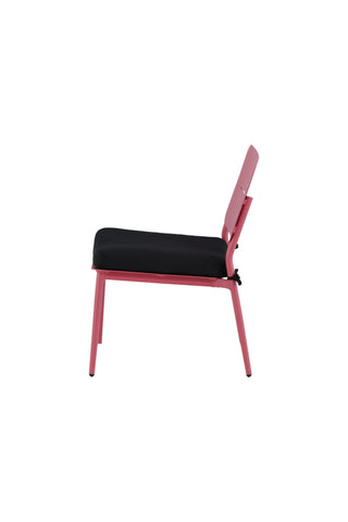 Lina Lounge Chair 2-pack - Rosa / Svart Dyna