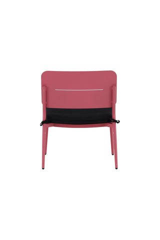 Lina Lounge Chair 2-pack - Rosa / Svart Dyna