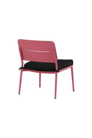 Lina Lounge Chair 2-pack - Rosa / Svart Dyna