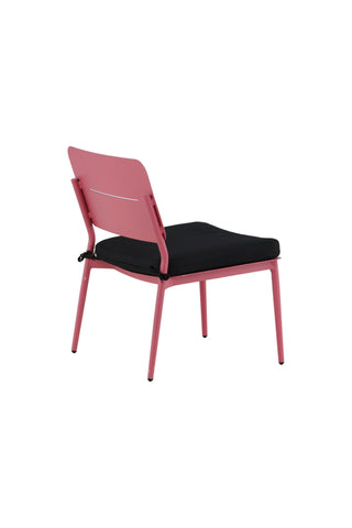 Lina Lounge Chair 2-pack - Rosa / Svart Dyna