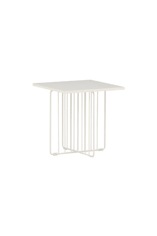 Venture Home Dayton Soffbord - Vit pulverlackering / Vit MDF