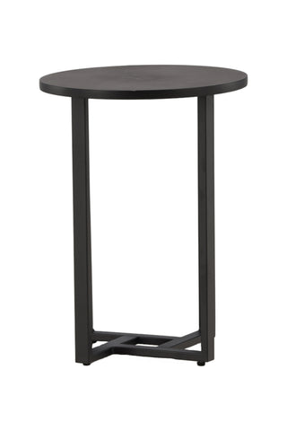 Venture Home Lawton Soffbord - H55*W40 Svart / Svart MDF