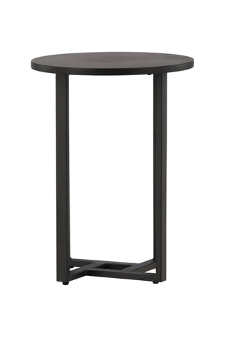 Venture Home Lawton Soffbord - H55*W40 Svart / Svart MDF