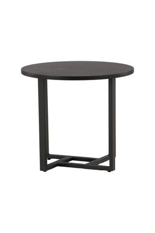 Venture Home Lawton Soffbord - H45*W50 Svart / Svart MDF