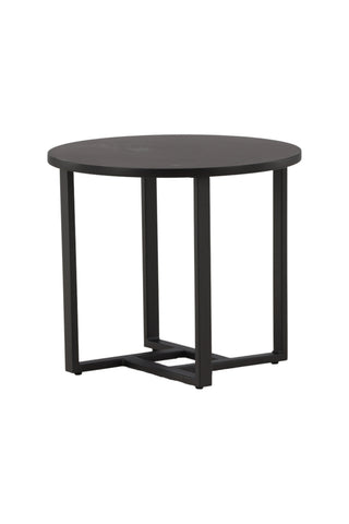 Venture Home Lawton Soffbord - H45*W50 Svart / Svart MDF