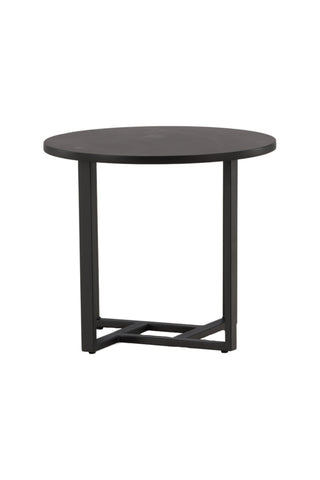 Venture Home Lawton Soffbord - H45*W50 Svart / Svart MDF