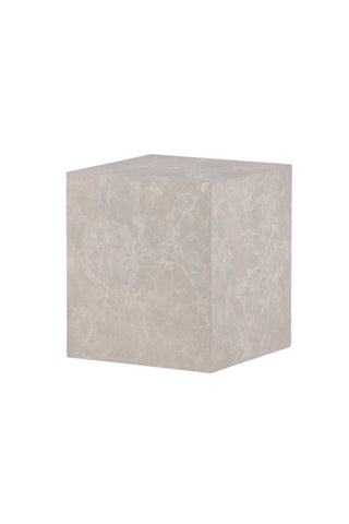 Venture Home York högt soffbord - MDF i beige/marmorlook