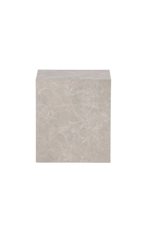 Venture Home York högt soffbord - MDF i beige/marmorlook
