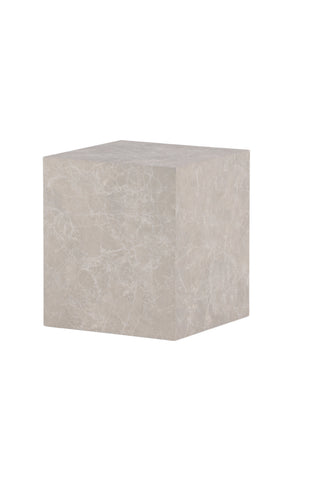 Venture Home York högt soffbord - MDF i beige/marmorlook