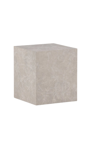 Venture Home York högt soffbord - MDF i beige/marmorlook