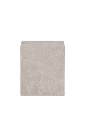 Venture Home York högt soffbord - MDF i beige/marmorlook