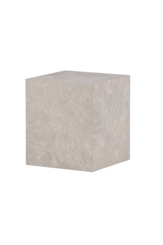 Venture Home York högt soffbord - MDF i beige/marmorlook