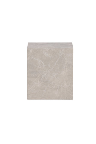 Venture Home York högt soffbord - MDF i beige/marmorlook
