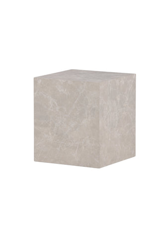 Venture Home York högt soffbord - MDF i beige/marmorlook