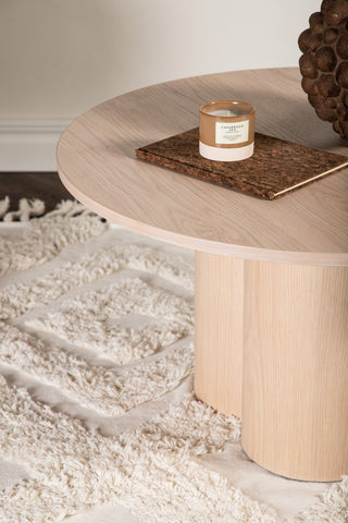 Venture Home Olivia Soffbord - White Wash Faner