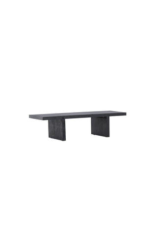 Venture Home Yakunik Soffbord - Gummiträ / Svart MDF