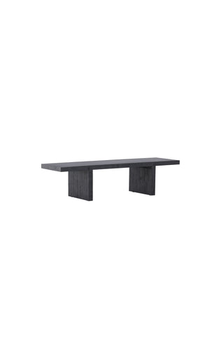 Venture Home Yakunik Soffbord - Gummiträ / Svart MDF