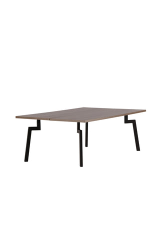 Venture Home Bethan Soffbord - Svart / Brun MDF