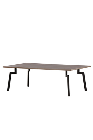 Venture Home Bethan Soffbord - Svart / Brun MDF