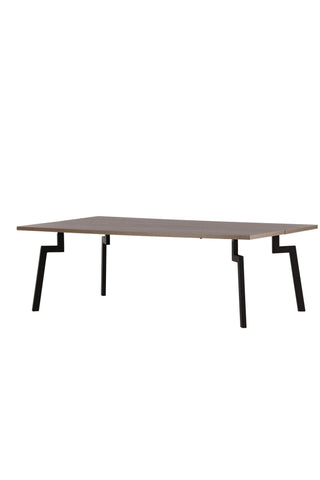Venture Home Bethan Soffbord - Svart / Brun MDF