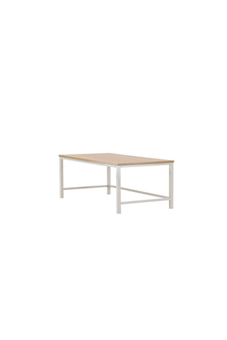 Venture Home Rise Soffbord - Greige / Light Wood MDF