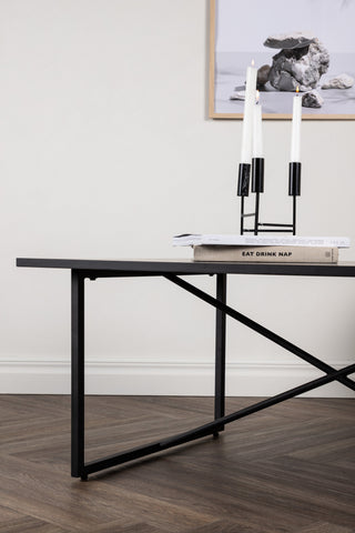 Venture Home Pryor Soffbord - Svart / Svart MDF