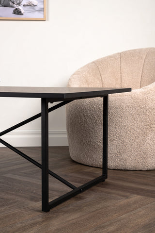 Venture Home Pryor Soffbord - Svart / Svart MDF