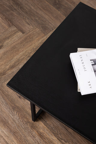 Venture Home Pryor Soffbord - Svart / Svart MDF