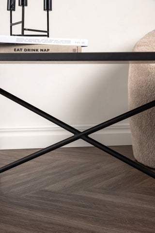 Venture Home Pryor Soffbord - Svart / Svart MDF