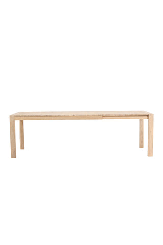 Slider Förlängningsbord - White Wash - 170+40+40cm