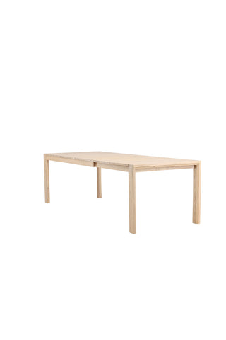 Slider Förlängningsbord - White Wash - 170+40+40cm