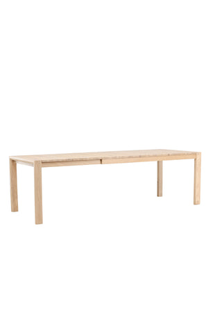 Slider Förlängningsbord - White Wash - 170+40+40cm