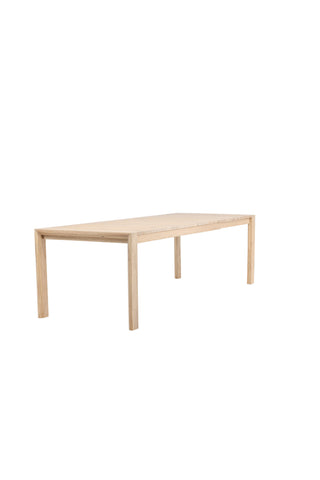 Slider Förlängningsbord - White Wash - 170+40+40cm