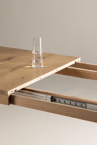 Slider Förlängningsbord - White Wash - 170+40+40cm
